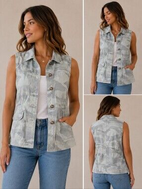 Abercrombie & Fitch Camo Vest
